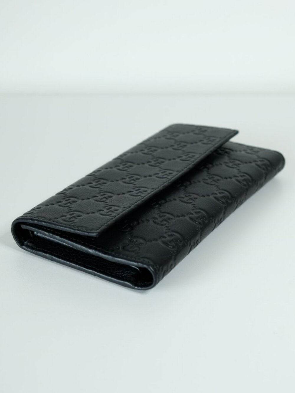 Gucci Guccissima Leather Wallet, Excellent Condition, Matte Black - Picture 5 of 16